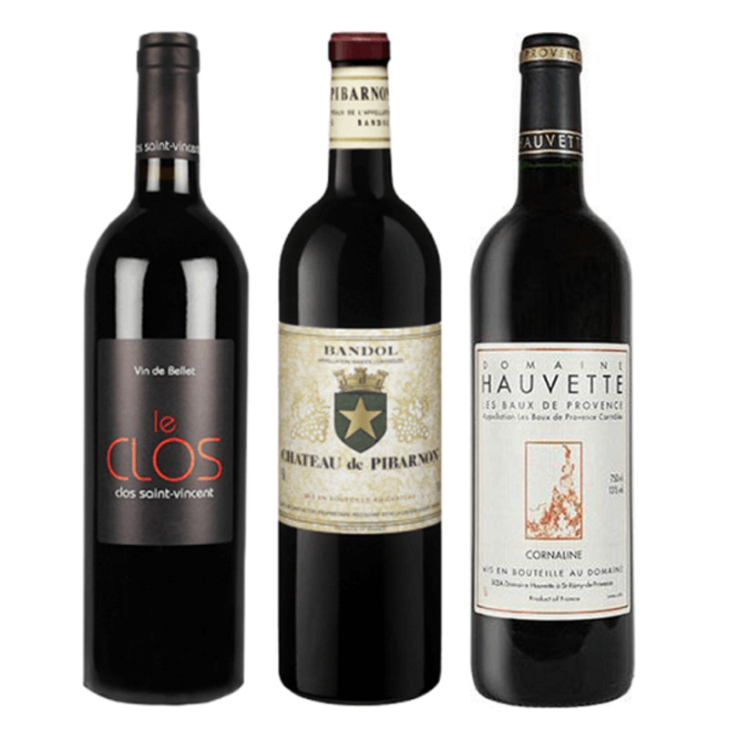 Coffret les Grandes Emotions de Provence en rouge
