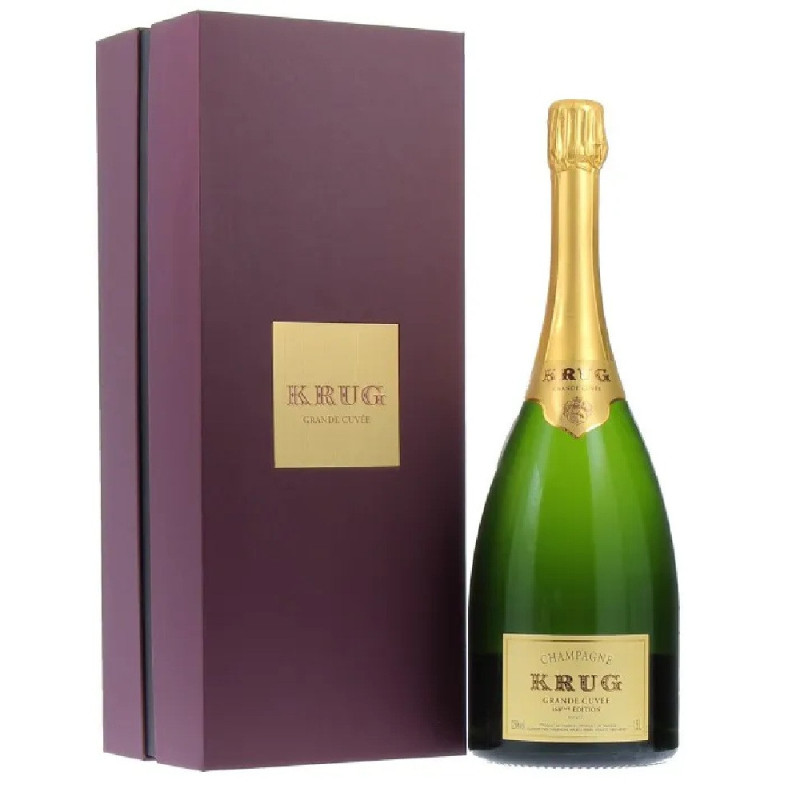Champagne Krug  Grande Cuvée 172e Edition with gift box