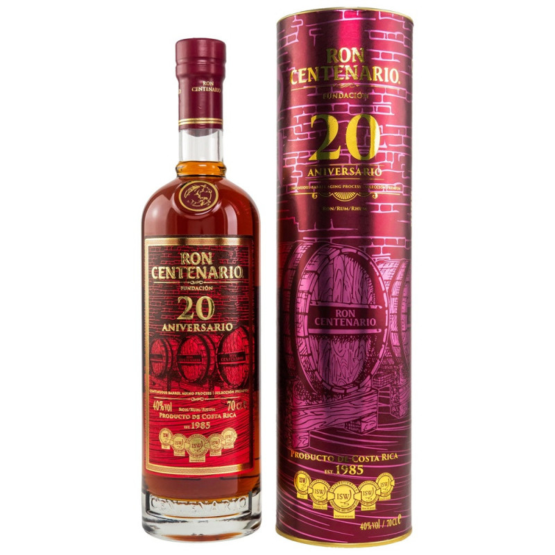 Rum Centenario Fundación 20