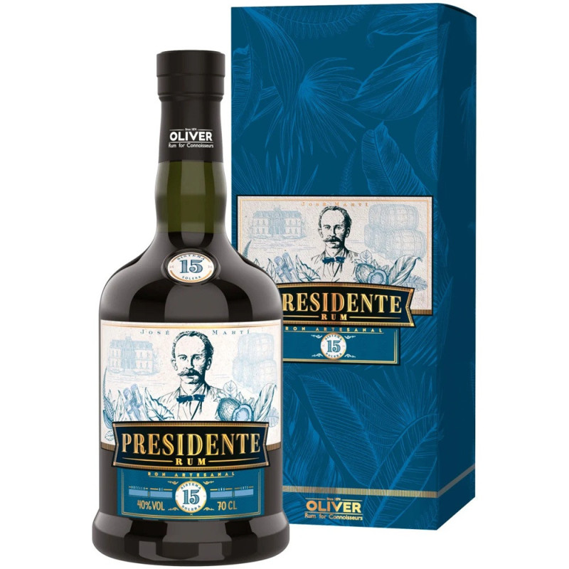Rhum Presidente Marti 15 République Dominicaine
