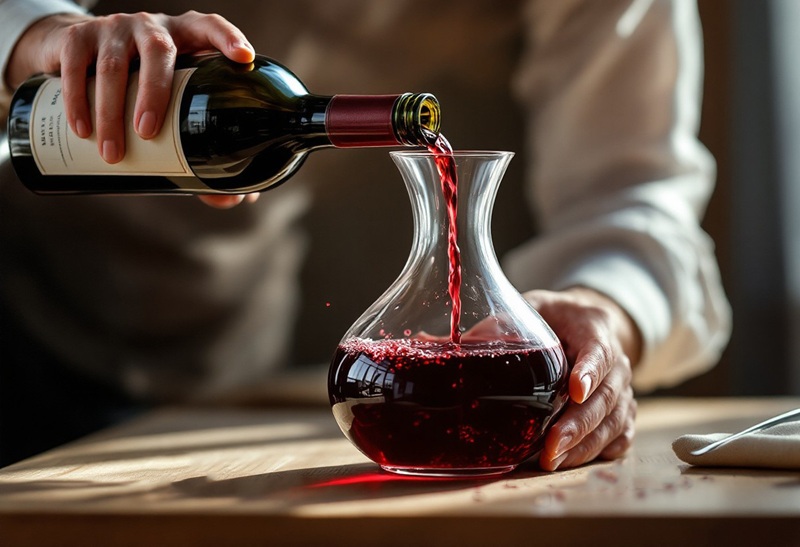 carafer un vin