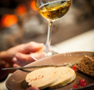 Accords mets/vin exotiques avec les huitres et le foie gras.